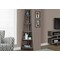 Monarch Specialties Bookshelf, Bookcase, Etagere, Corner, 5 Tier, 72"H, Office, Bedroom, Laminate, Brown, Contemporary I 2497 - alternate 4
